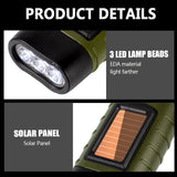 LF-3 Solar-Powered Dynamo Torchlight by Wolph