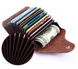 NUC Leather Travel Wallet Card Holder by Wolph