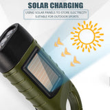 LF-3 Solar-Powered Dynamo Torchlight by Wolph