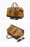 Vintage Military Style Duffel Travel Luggage by Wolph