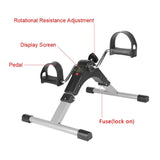 Portable Foldable Exercise Bike for Home Cardio Workout