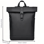 Hagen-G3 Multi-Compartment Rolltop Waterproof Rucksack by Wolph