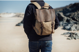 Arno-42 Waxed Waterproof Travel Rucksack by Wolph