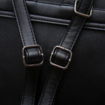 Vala-13 Mini Faux Leather Tote Backpack by Wolph