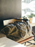 Vintage Military Style Duffel Travel Luggage by Wolph